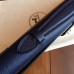 Hermes Sapphire Epsom Kelly Cut Clutch Handmade Bag