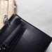 Hermes So Black Kelly Pochette Handmade Bag