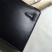 Hermes So Black Kelly Pochette Handmade Bag