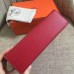 Hermes Rouge Vif Epsom Kelly Pochette Handmade Bag