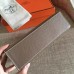 Hermes Etoupe Epsom Kelly Pochette Handmade Bag