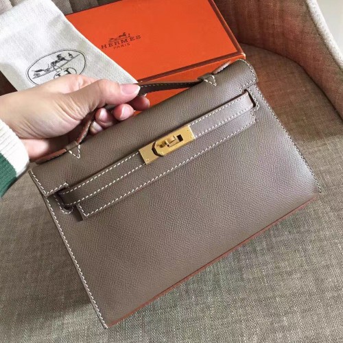 kelly pochette etoupe