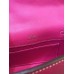 Hermes Rose Red Epsom Kelly Pochette Handmade Bag