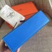 Hermes Blue Izmir Swift Kelly Pochette Handmade Bag