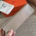 Hermes Grey Swift Kelly Pochette Handmade Bag