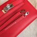 Hermes Red Swift Kelly Mini II 20cm Handmade Bag