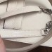 Hermes White Epsom Kelly Sellier 28cm Handmade Bag