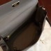 Hermes Etoupe Swift Kelly Retourne 32cm Handmade Bag