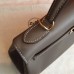 Hermes Etoupe Swift Kelly Retourne 32cm Handmade Bag