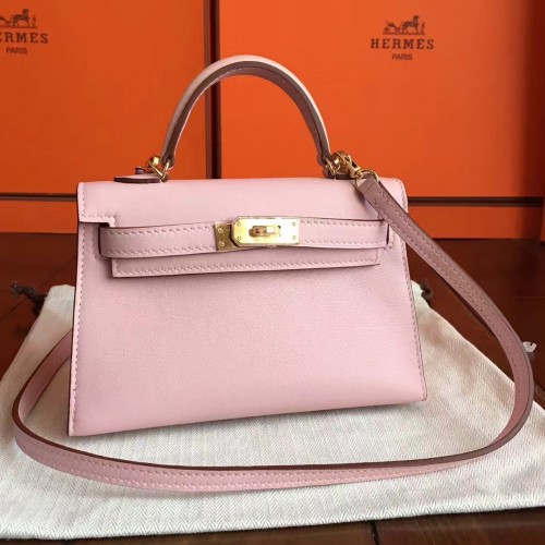 Hermès Kelly Rose Dragee Swift 32 Bag