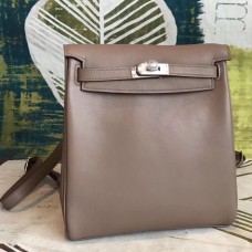 Hermes Etain Swift Kelly Ado PM Backpack Hermes Etain Swift Kelly Ado PM Backpack