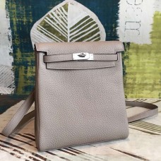 Hermes Gris Asphalt Clemence Kelly Ado PM Backpack Hermes Gris Asphalt Clemence Kelly Ado PM Backpack