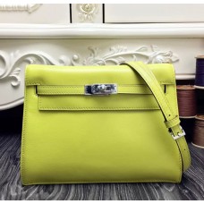Hermes Kelly Danse Bag In Yellow Swift Leather Hermes Kelly Danse Bag In Yellow Swift Leather