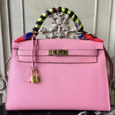 Hermes Pink Epsom Kelly 32cm Sellier Bag Hermes Pink Epsom Kelly 32cm Sellier Bag