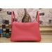 Hermes Rose Lipstick Clemence Lindy 34cm Bag