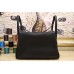 Hermes Black Clemence Lindy 30cm Bag