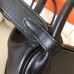 Hermes Black Lindy 30cm Swift Handmade Bag