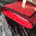 Hermes Medor Clutch Bag In Cherry Crocodile Leather