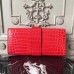 Hermes Medor Clutch Bag In Cherry Crocodile Leather