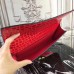 Hermes Medor Clutch Bag In Cherry Crocodile Leather