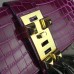 Hermes Medor Clutch Bag In Fuchsia Crocodile Leather