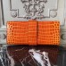 Hermes Medor Clutch Bag In Orange Crocodile Leather