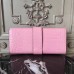 Hermes Medor Clutch Bag In Pink Crocodile Leather