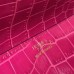 Hermes Medor Clutch Bag In Rose Red Crocodile Leather