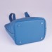 Hermes Picotin Lock Bag In Blue Leather