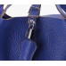 Hermes Picotin Lock Bag In Electric Blue Leather