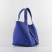 Hermes Picotin Lock Bag In Electric Blue Leather