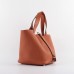 Hermes Picotin Lock Bag In Orange Leather