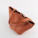 Hermes Picotin Lock Bag In Orange Leather