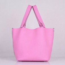 Hermes Picotin Lock Bag In Pink Leather