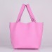 Hermes Picotin Lock Bag In Pink Leather