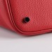 Hermes Picotin Lock Bag In Red Leather