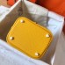 Hermes Bicolor Picotin Lock PM 18cm Yellow Bag