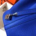 Hermes Blue Electric Picotin Lock PM 18cm Handmade Bag
