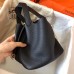 Hermes Black Picotin Lock PM 18cm Handmade Bag