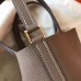 Hermes Taupe Picotin Lock PM 18cm Handmade Bag