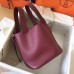 Hermes Ruby Picotin Lock MM 22cm Handmade Bag