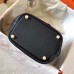 Hermes Black Picotin Lock MM 22cm Handmade Bag