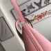Hermes Pink Picotin Lock 18cm Bag With Braided Handles