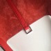 Hermes Red Picotin Lock 22cm Braided Handles Bag