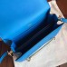 Hermes Mini Sac Roulis Bag In Blue Hydra Swift Leather