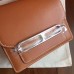 Hermes Mini Sac Roulis Bag In Caramel Swift Leather