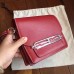 Hermes Mini Sac Roulis Bag In Red Swift Leather