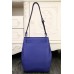 Hermes So Kelly 22cm Bag In Blue Leather