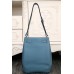 Hermes So Kelly 22cm Bag In Jean Blue Leather