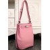 Hermes So Kelly 22cm Bag In Pink Leather